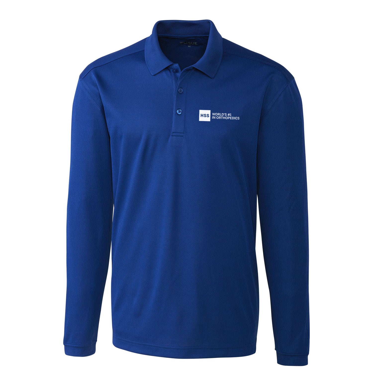 Eco Performance Pique Mens Long Sleeve Polo