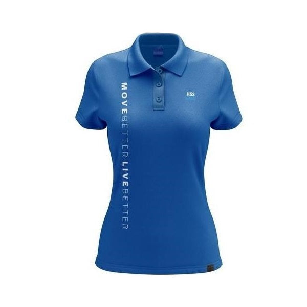 Women's Golf Shirt Blue